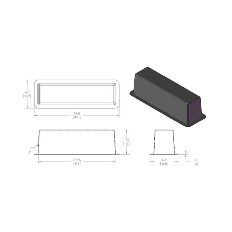10″x4″ Transition Box – Climax Marine Services