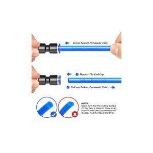 PVC Straight 8mm Pressure Fitting - Image 3