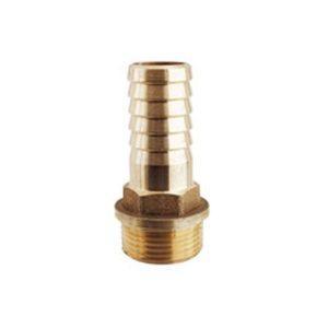 1" x 13mm Male Brass Hose Connector Maestrini