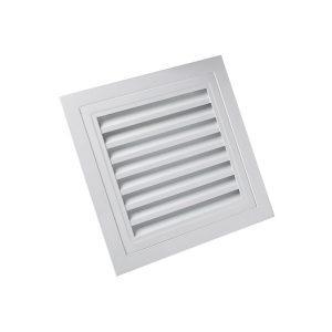 Powder Coated White Aluminum Grill