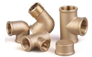 Maestrini brass fittings elbow and tee for boats