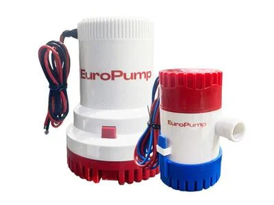 EuroPump bilge pumps to choose a bilge pump by size