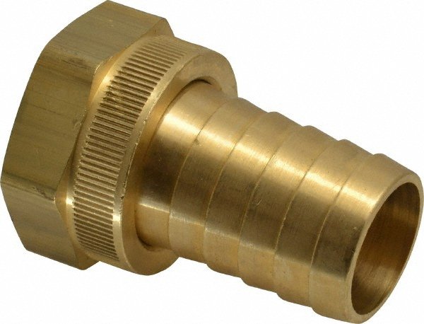 Brass swivel hose pipe connector with female thread