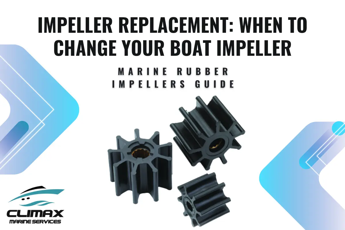 Marine rubber impellers for boat impeller replacement